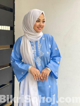 Embroidery Three Piece Set